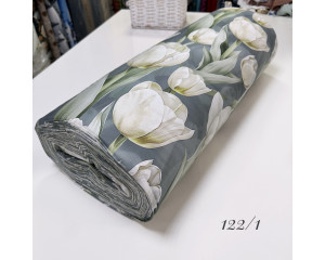 Сатин цветы 122/1