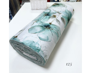 Сатин цветы 125