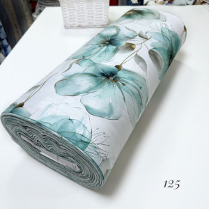 Сатин цветы 125