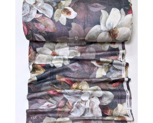 Сатин цветы 128