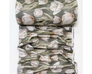 Сатин цветы 122