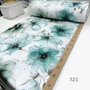 Сатин цветы 125