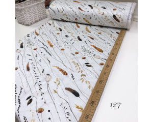 Сатин цветы 127