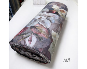 Сатин цветы 128