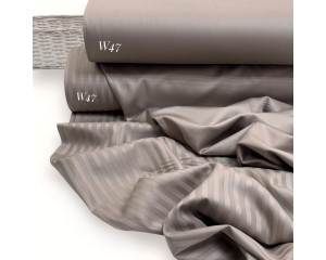 Страйп-сатин W 47 (тауп)