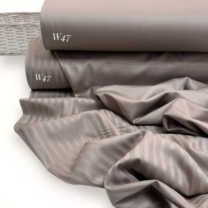 Страйп-сатин W 47 (тауп)