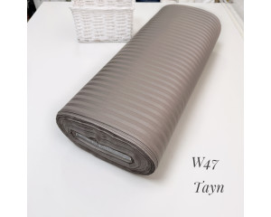 Страйп-сатин W 47 (тауп)