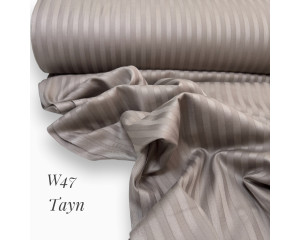 Страйп-сатин W 47 (тауп)