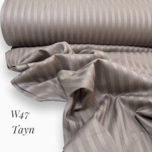 Страйп-сатин W 47 (тауп)
