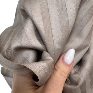 Страйп-сатин W 47 (тауп)