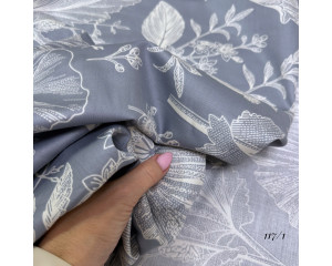 Сатин цветы 117/1