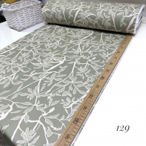 Сатин цветы 129