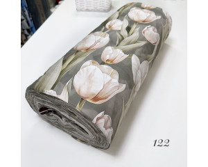 Сатин цветы 122