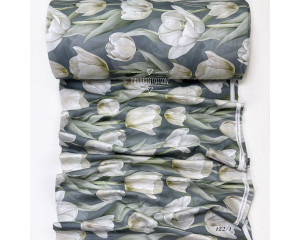 Сатин цветы 122/1