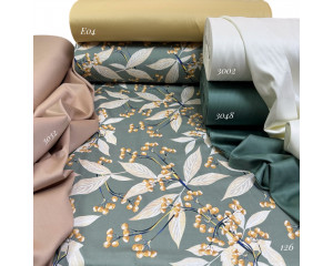 Сатин цветы 126