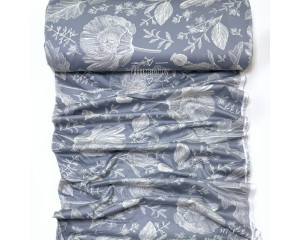 Сатин цветы 117/1