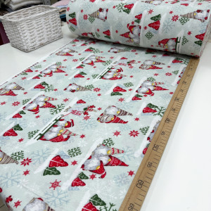 Фланель гномики мята