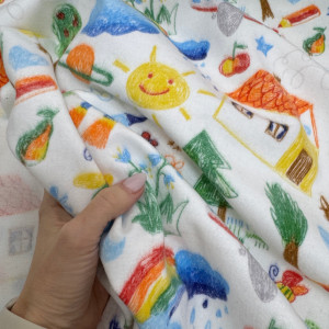 Фланель детские рисунки