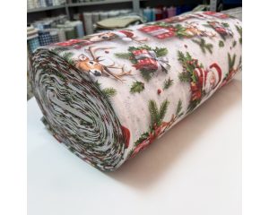Фланель Санты с подарками
