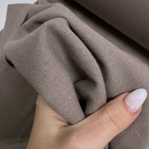 Фланель темный тауп