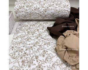 Фланель цветы 26/1