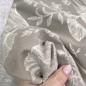 Фланель цветы 21