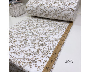 Фланель цветы 26/1