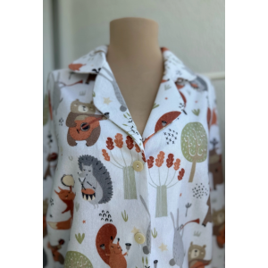 Фланель лесные музыканты