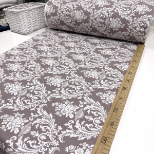 Фланель дамаск кофе