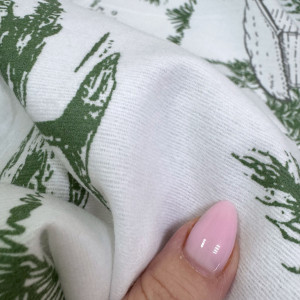 Фланель лесная деревня