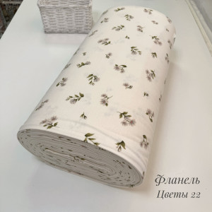 Фланель цветы 22
