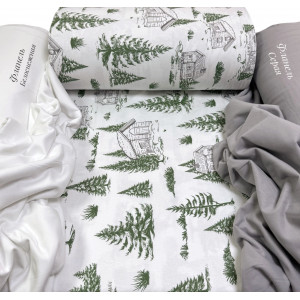 Фланель лесная деревня