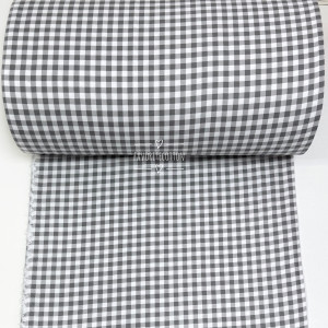 Фланель клетка серая