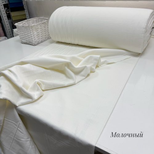 Фланель молочная