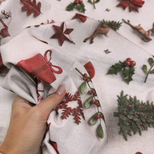 Фланель винтажное Рождество