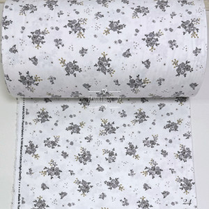 Фланель цветы 24