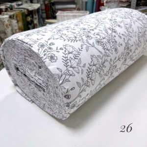 Фланель цветы 26