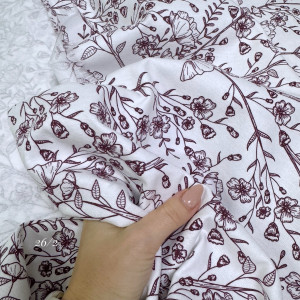 Фланель цветы 26/2