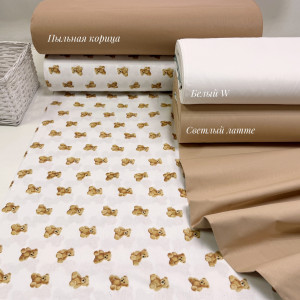 Ранфорс медвежата мелкие