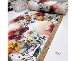 Ранфорс цветы 255