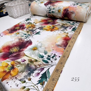 Ранфорс цветы 255