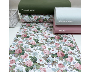 Ранфорс цветы 240