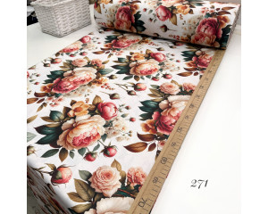 Ранфорс цветы 271