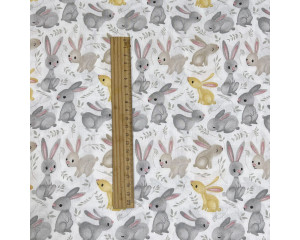 Ранфорс зайки желтые