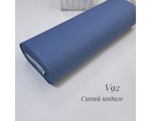 Ранфорс однотонный синий индиго 