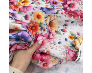 Ранфорс цветы 272