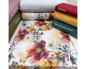 Ранфорс цветы 255