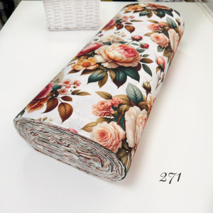 Ранфорс цветы 271