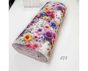 Ранфорс цветы 272