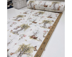 Ранфорс зверюшки на опушке